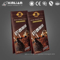 color brown laminate plastic coffee packaging bag